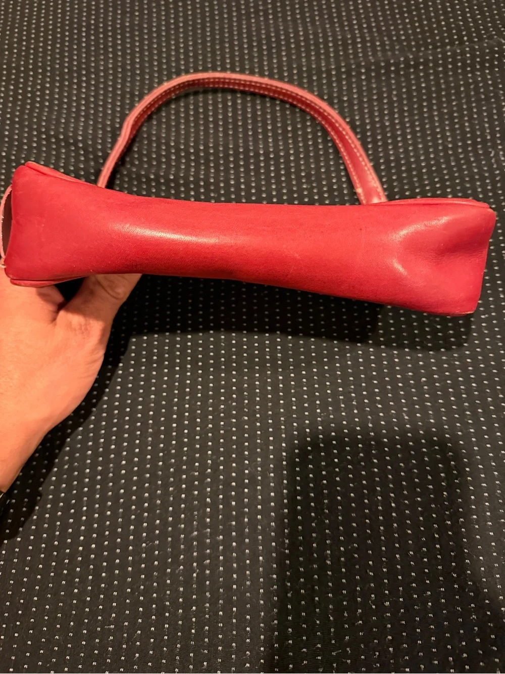Coach Vintage 7785 Hampton Red Leather Bag
